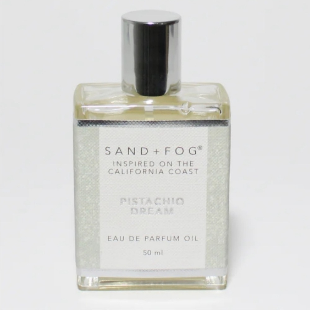 New Sand + Fog Pistachio Dream Perfume Oil Rollerball Nut Vanilla